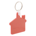 Cottage red  keyring 