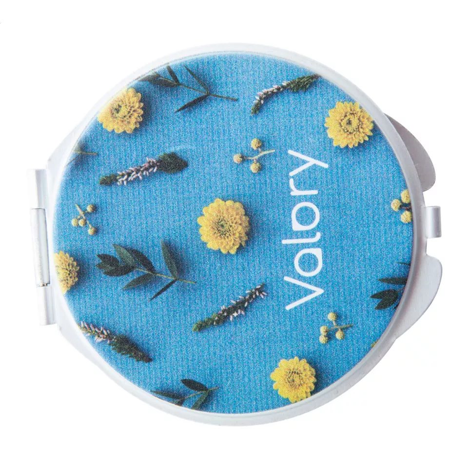 Gill silver  pocket mirror 