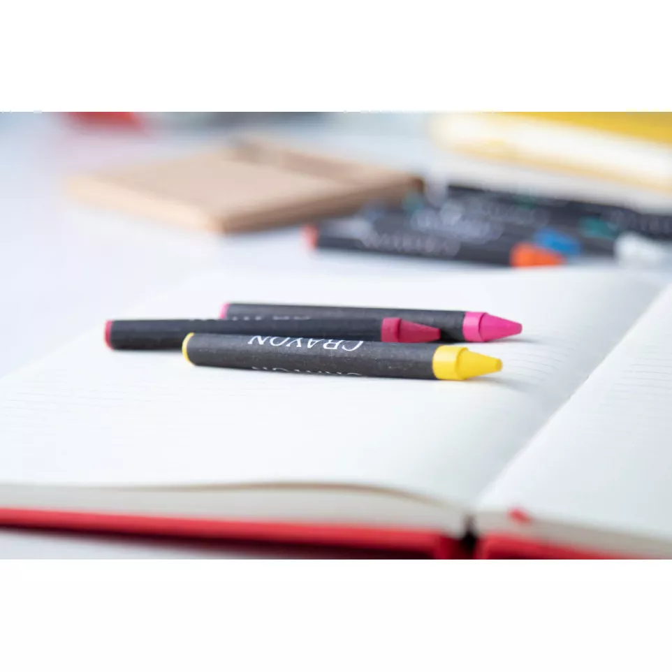 Lola zwart beige 12 waskrijtjes in...