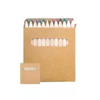 Lea naturelle  set de 12 crayons de couleurs 