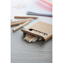 Lea naturelle  set de 12 crayons de couleurs 