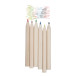 Kitty naturelle  set de 6 crayons de couleurs 