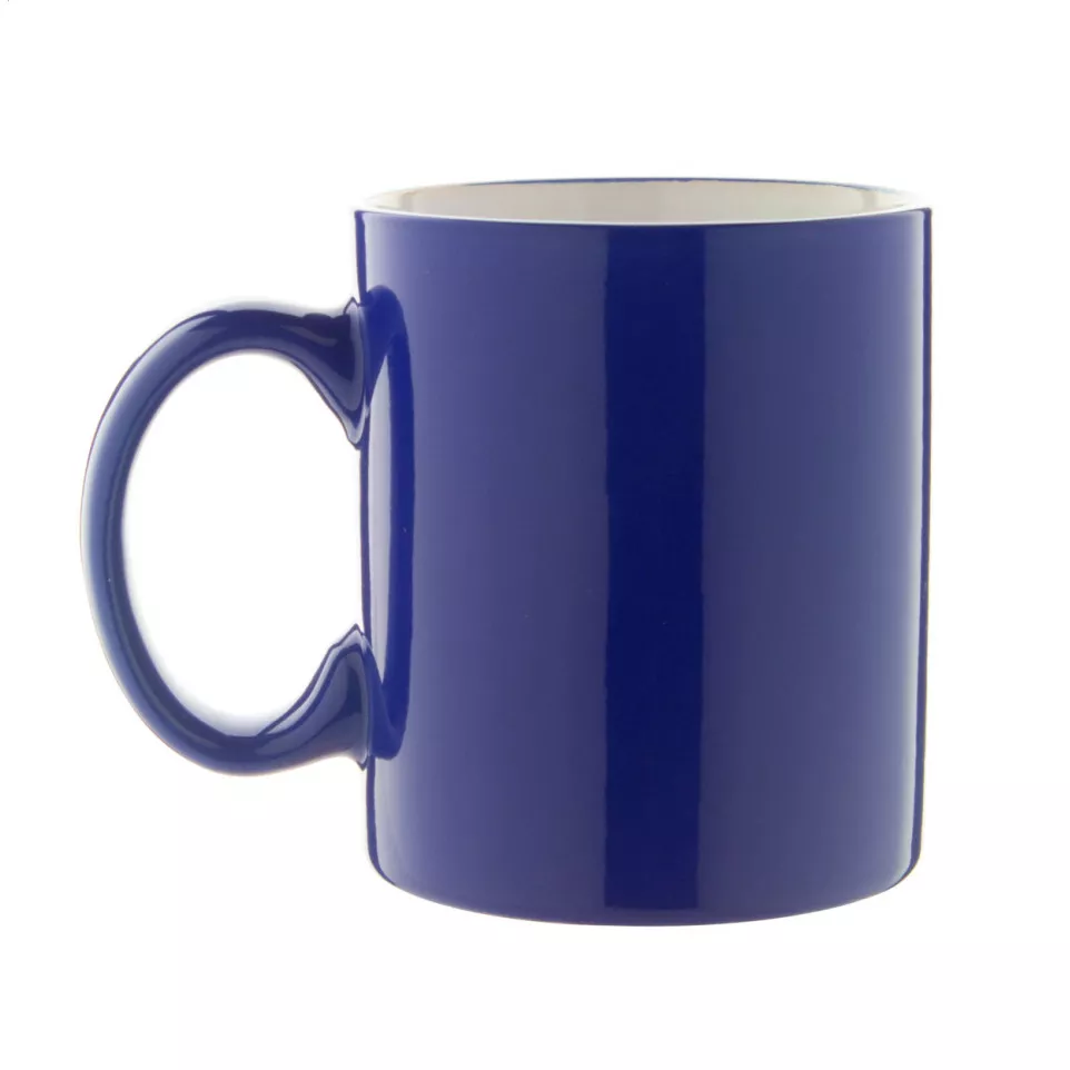 Bergen blue white mug 