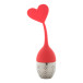 Jasmin red  tea infuser, heart 