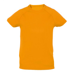 Zeffer orange  tee-shirt sport enfants 4-5