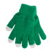 Tapster vert  gants tactiles 