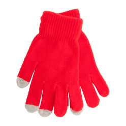 Tapster rouge  gants tactiles 