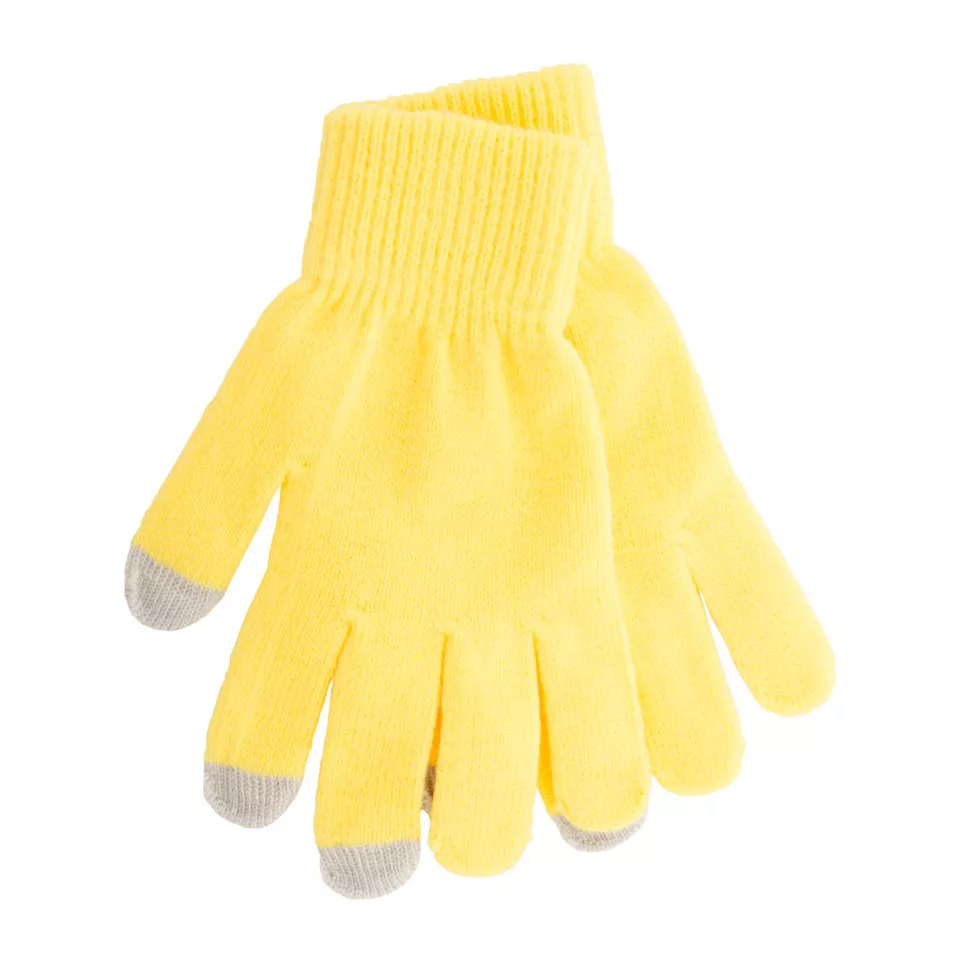 Tapster jaune  gants tactiles 