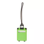 Glasgow lime green  luggage tag 