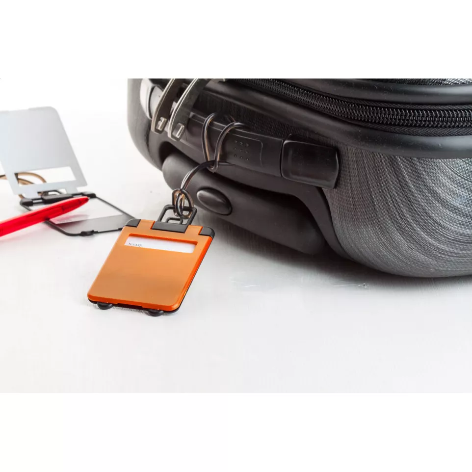 Glasgow orange  étiquette à bagages 