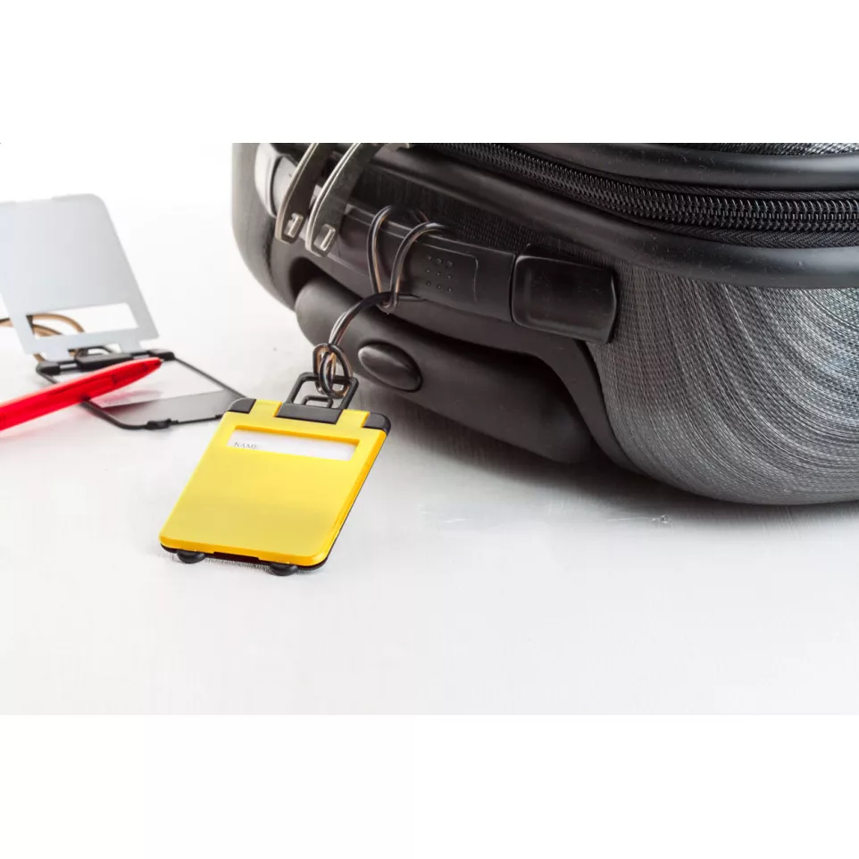 Glasgow geel  kofferlabel 