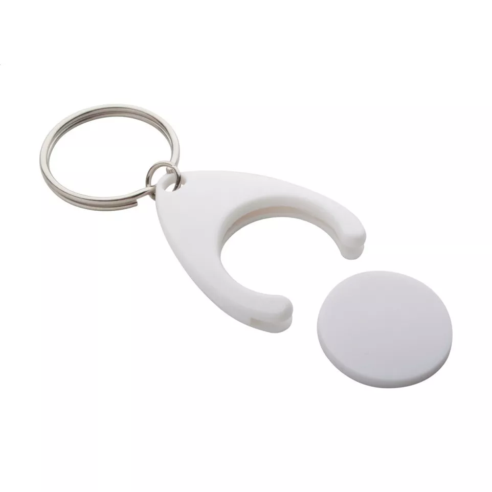 Nelly wit  muntenhouder 