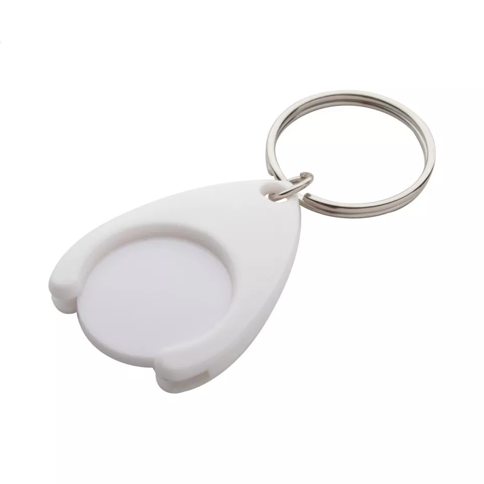 Nelly wit  muntenhouder 