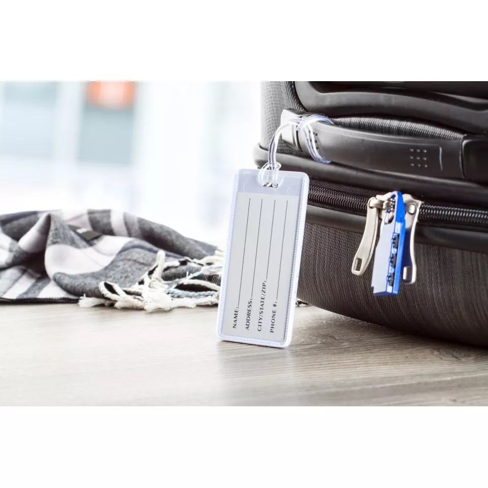 Washington blanc  étiquette à bagages 