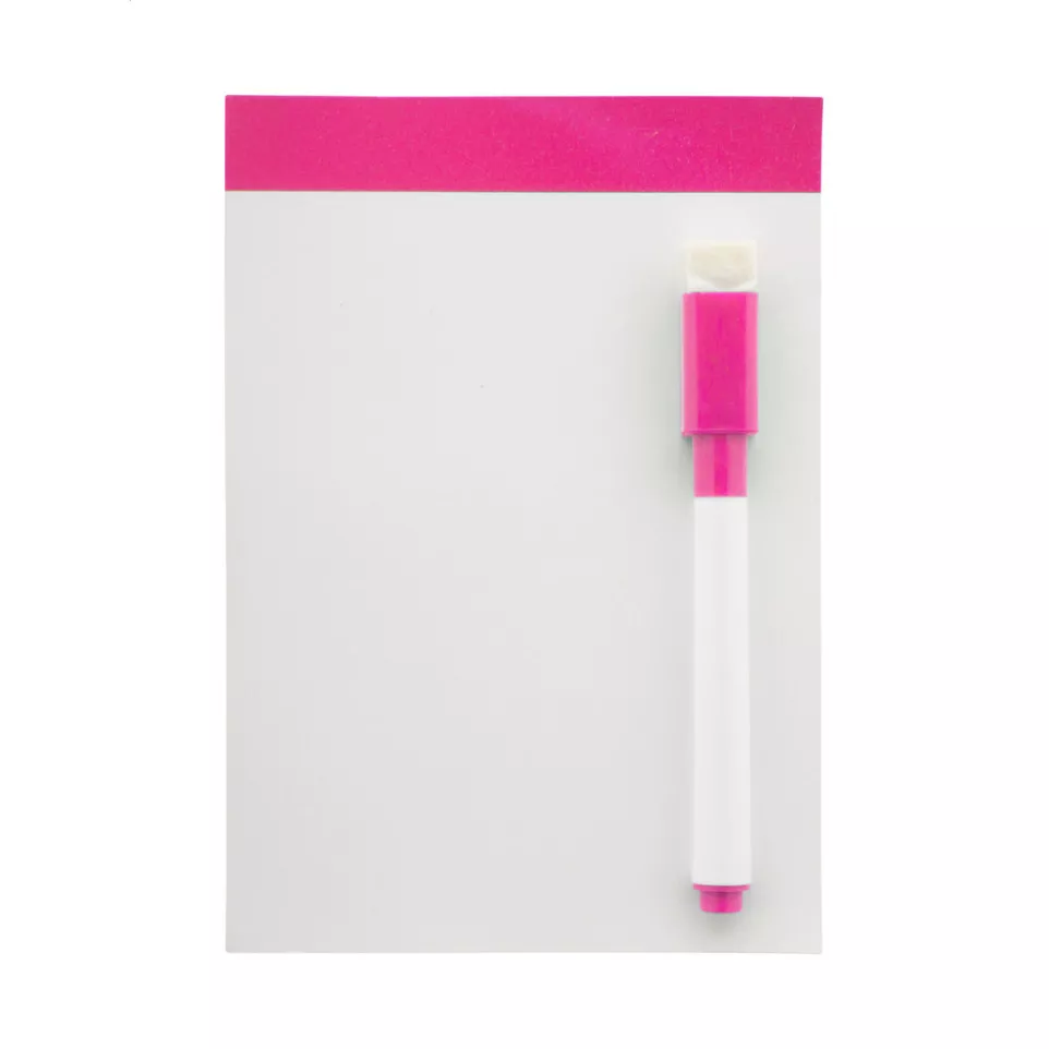 Mafri pink white magnetic note board 
