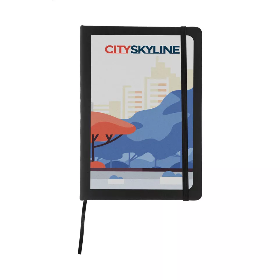 Nopuk Blank A5 black  notebook 