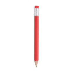 Komin rouge  mini crayon à papier 
