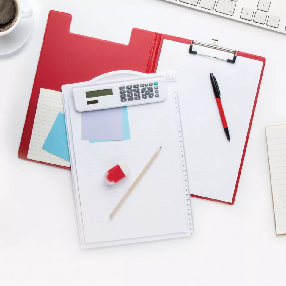 Pavoc red  clipboard 