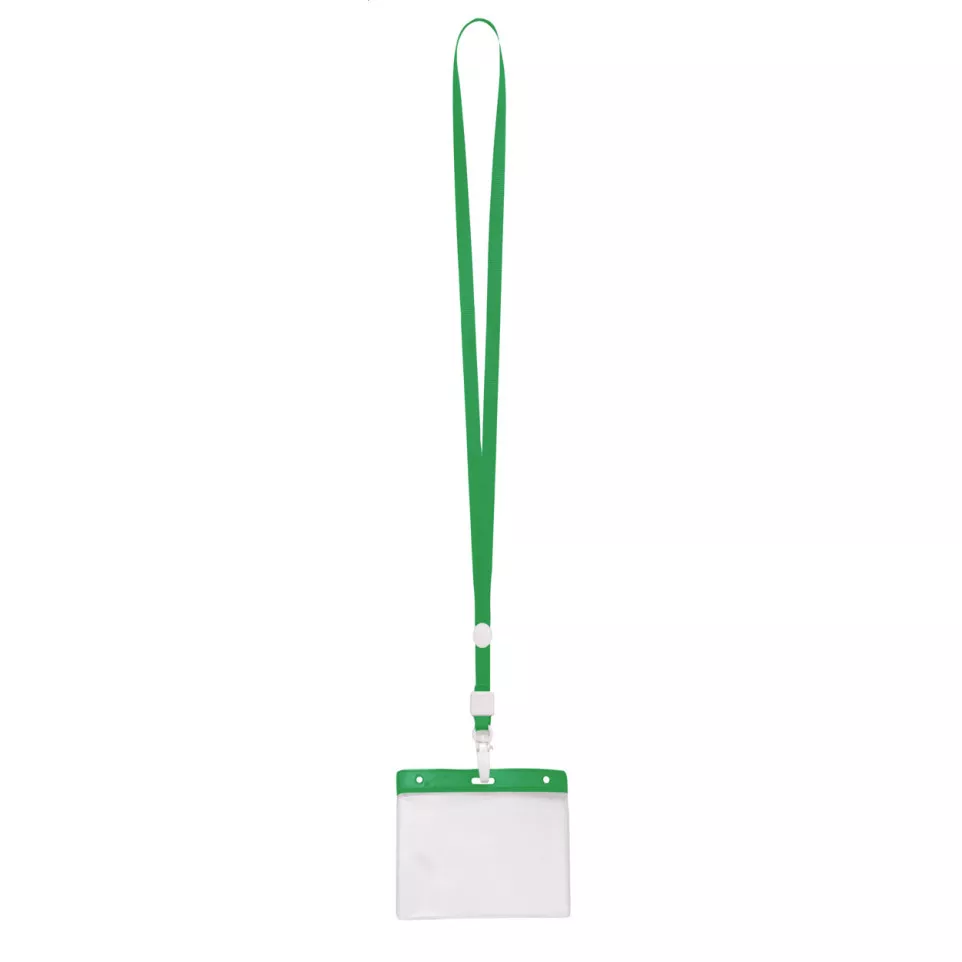 Ballek vert transparent tour de cou 