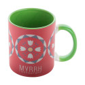 InnoColour vert blanc mug pour la sublimation 