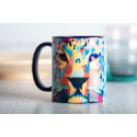 InnoColour bleu blanc mug pour la sublimation 