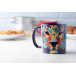 InnoColour blue white sublimation mug 