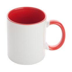 InnoColour rouge blanc mug pour la sublimation 