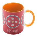 InnoColour orange blanc mug pour la sublimation 