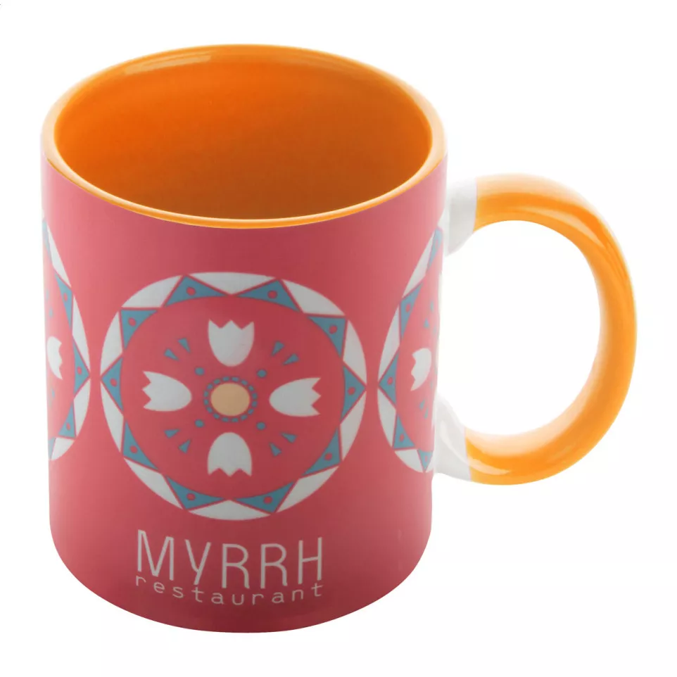 InnoColour orange blanc mug pour la...
