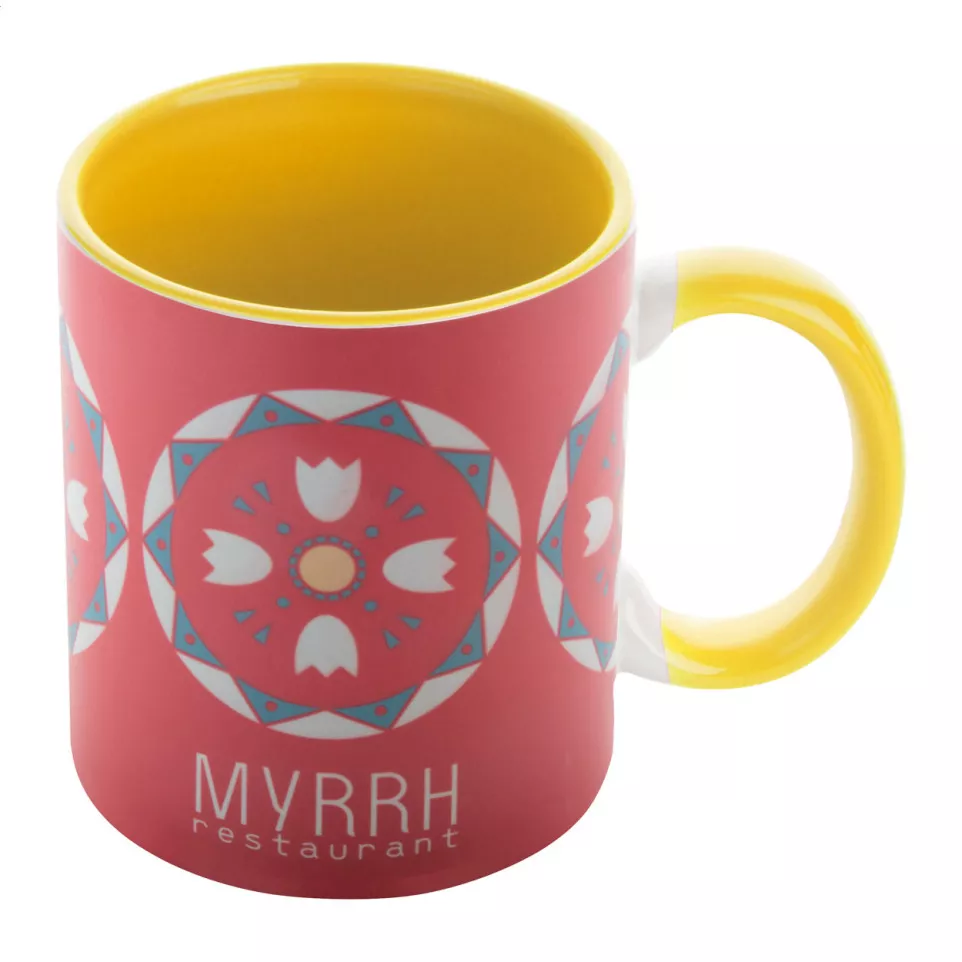 InnoColour jaune blanc mug pour la...