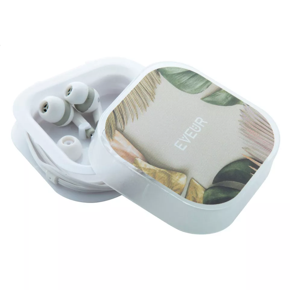 Clarin blanc blanc écouteurs 