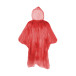 Stormy red  poncho 