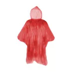Stormy red  poncho 