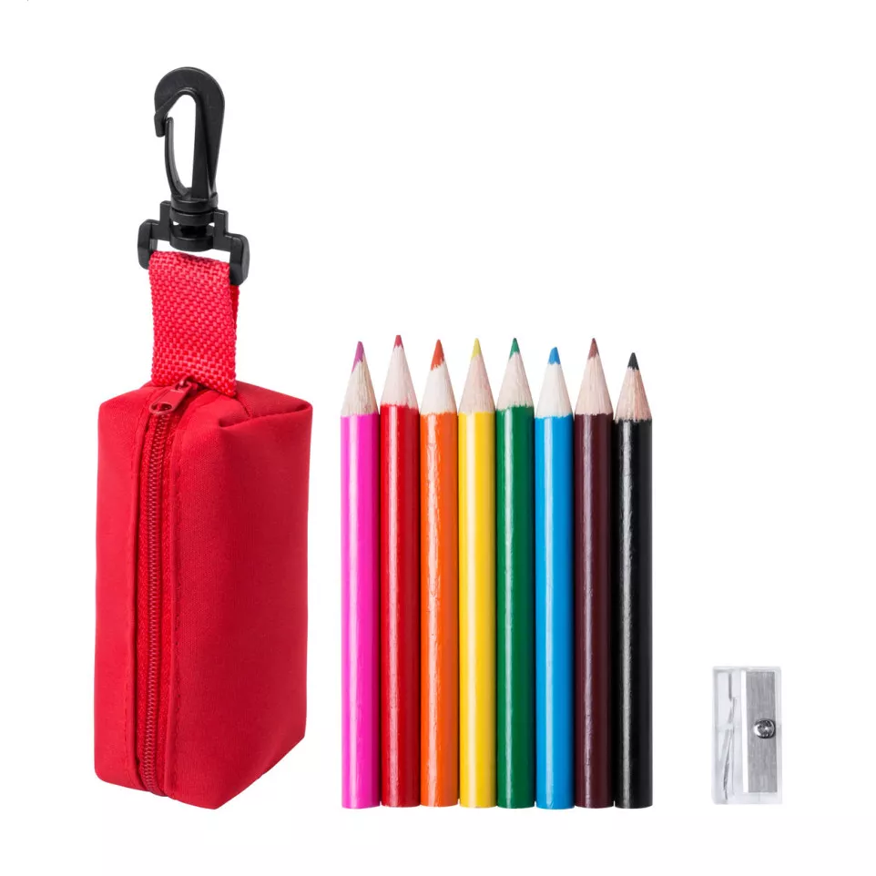 Medina rouge  set de crayons de couleur 