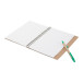 Platanus A5 green natural notebook 
