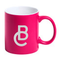 Covory pink white mug 