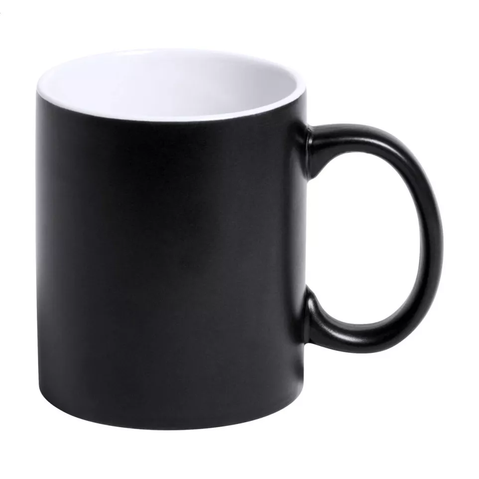 Covory black white mug 