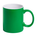 Covory green white mug 