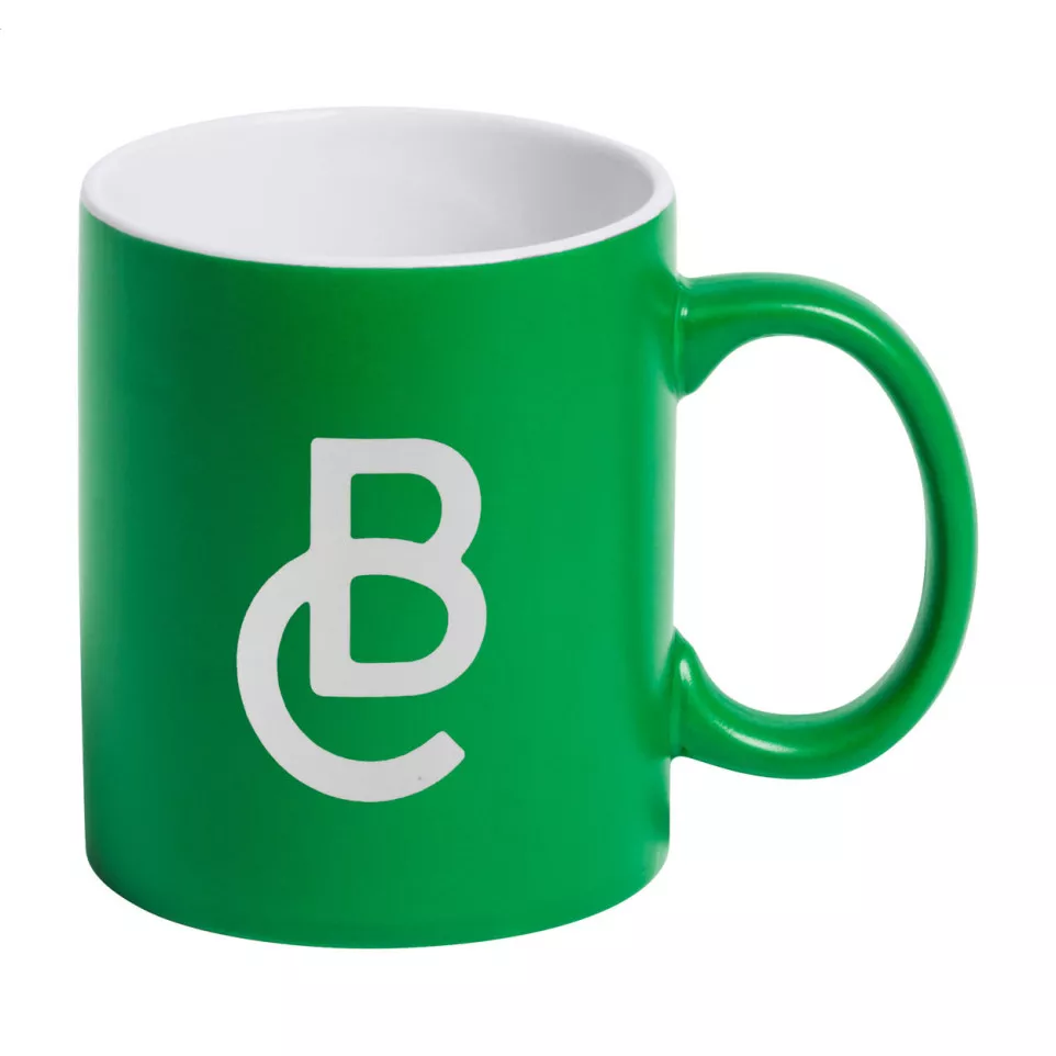 Covory vert blanc mug 
