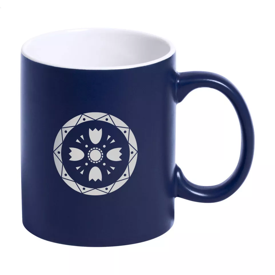 Covory blue white mug 