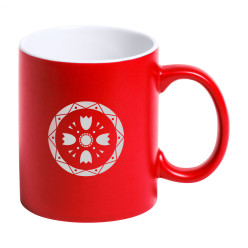 Covory red white mug 