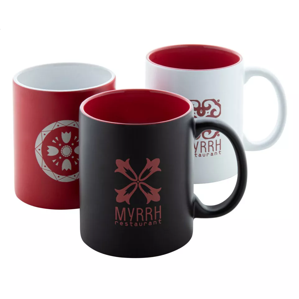Covory rouge blanc mug 