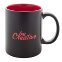Bavary red black mug 