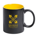 Bavary yellow black mug 
