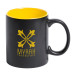 Bavary yellow black mug 
