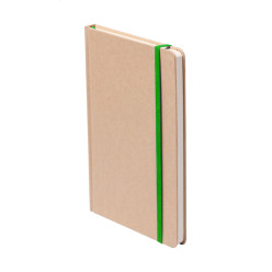 Prunus A5 vert naturelle bloc-notes 