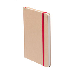 Prunus A5 rood natuurlijk notitieboek 