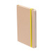 Prunus A5 yellow natural notebook 