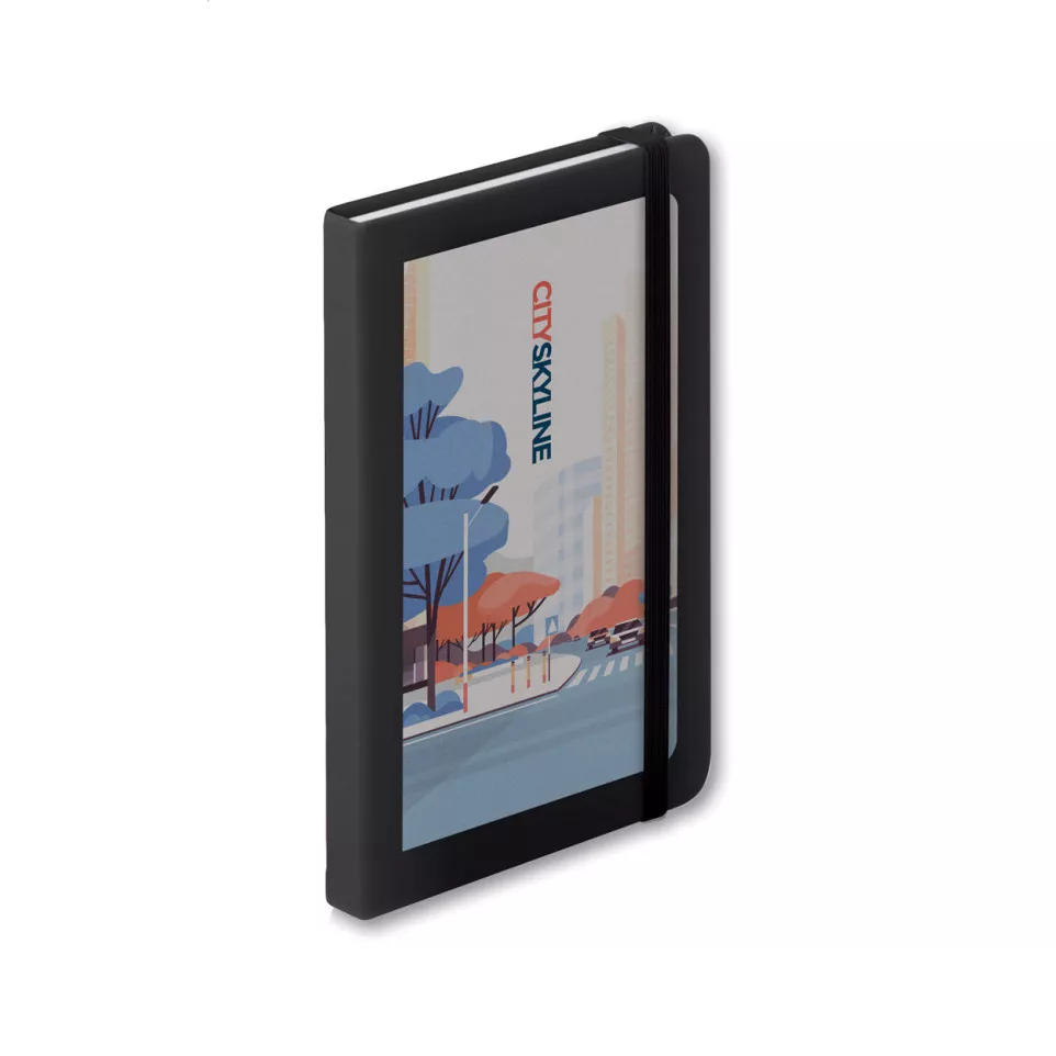 Nopuk Line A6 noir  bloc-notes 