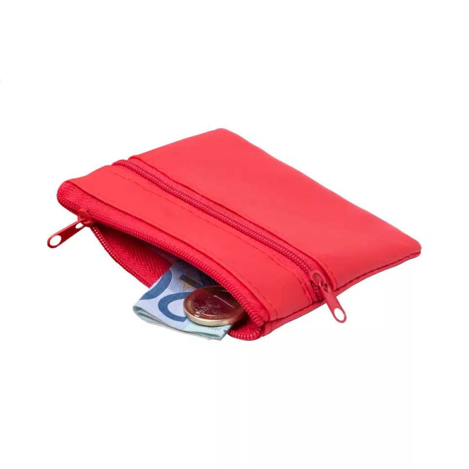 Denar red  purse 